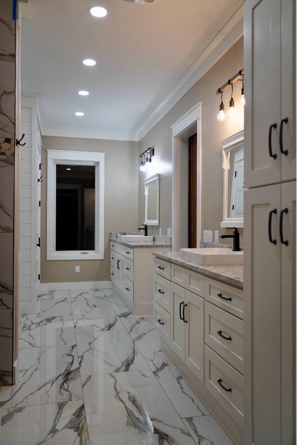 Bathroom remodeled by Flooring Depot of Panama City